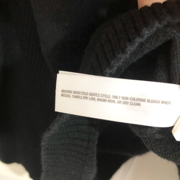 Gap Body Black Open Front Cardigan Size Small - Picture 6 of 7